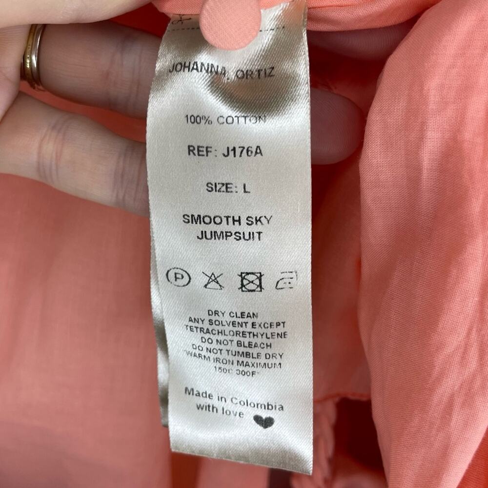 Johanna Ortiz Smooth Sky Jumpsuit in Bubblegum Size L - Picture 6 of 8